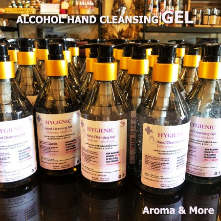aroma-amp-more-ไฮจีนิค-แฮนด์-คลีนซิ่ง-เจล-แอลกอฮอร์เจลทำความสะอาดมือ-hygienic-hand-cleansing-gel-75-v-v-1000-5000g