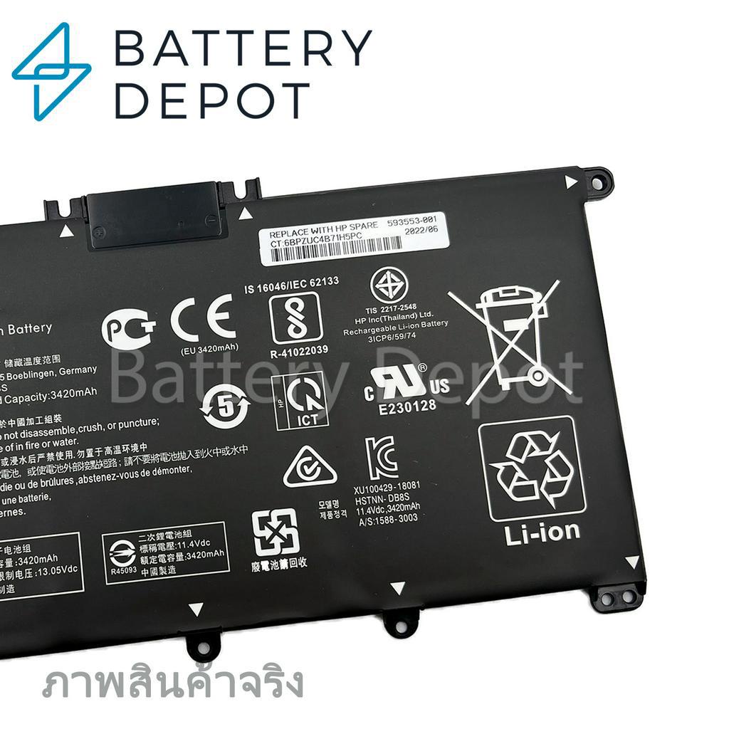 ฟรี-ไขควง-hp-แบตเตอรี่-ของแท้-ht03xl-สำหรับ-hp-l11119-855-hstnn-db8r-l11421-2d2-series-hp-battery-notebook