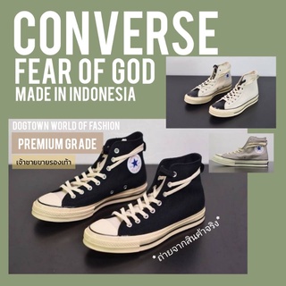 CONVERSE FEAR OF GOD รองเท้าคอนเวิร์สหุ้มข้อพร้อมกล่อง