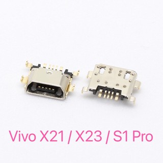 พอร์ตชาร์จ USB สําหรับ Vivo X21 X23 S1 Pro 5-50 ชิ้น