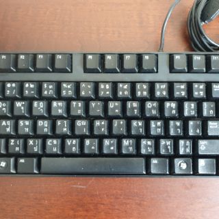 คีย์บอร์ด Keyboard เม้าส์ Mouse Dell SK8175 หัวUSB ของแท้สภาพสวย แป้นไทยอังกฤษ มือสอง