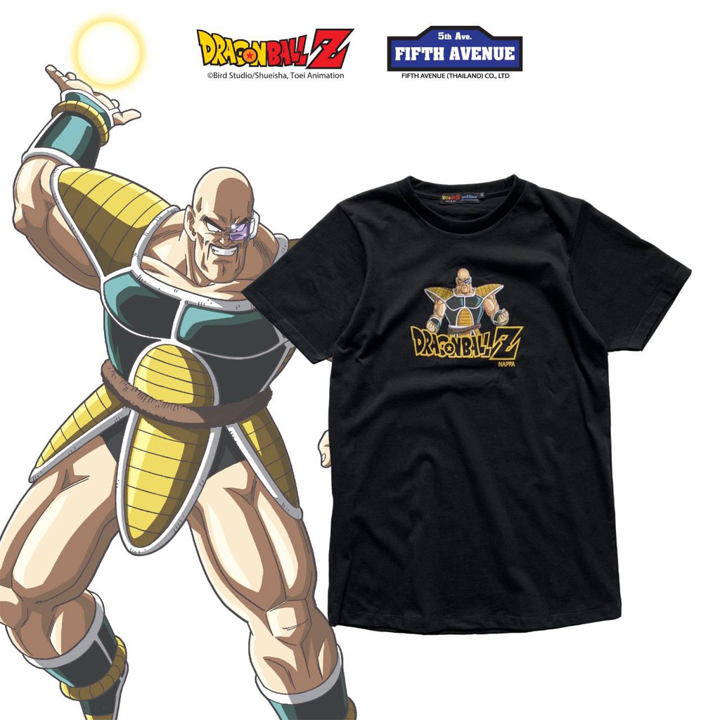 เสื้อยืดขายดีเสื้อยืดดราก้อนบอลของแท้-nappa-dragonballz-พร้อมส่งs-3xl