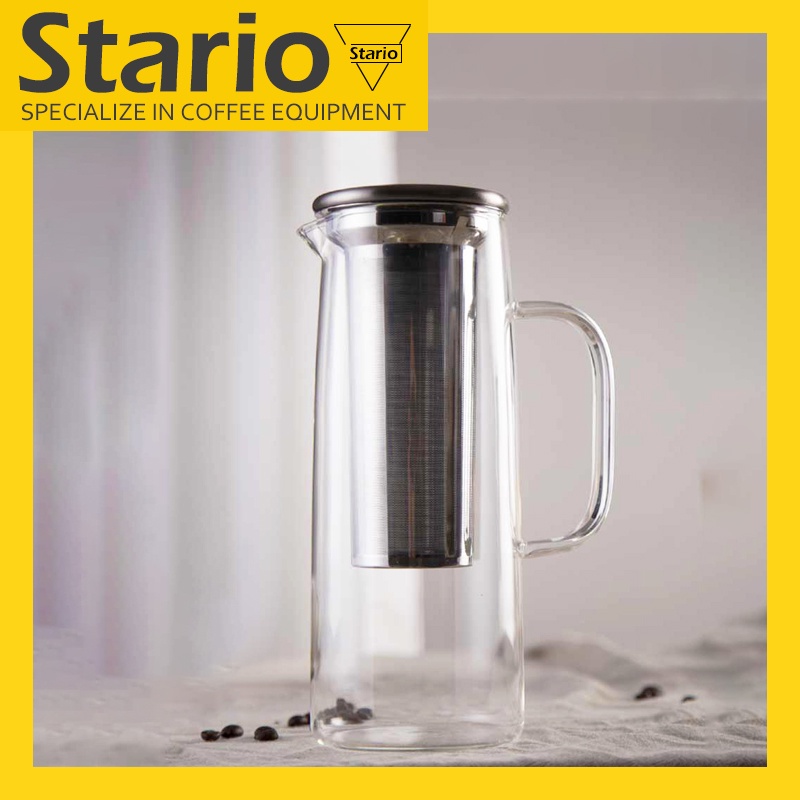 รูปภาพสินค้าแรกของStario หม้อกาแฟ กรองกาแฟ เหยือกน้ำ เหยือกดริปกาแฟ ชุดดริปกาแฟ กรองกาแฟ ดริปกาแฟ Cold brew coffee maker
