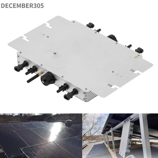 December305 WVC‑2400 Wi‑Fi Micro Inverter 120/230V MPPT Solar Photovoltaic Power System IP65 Waterproof