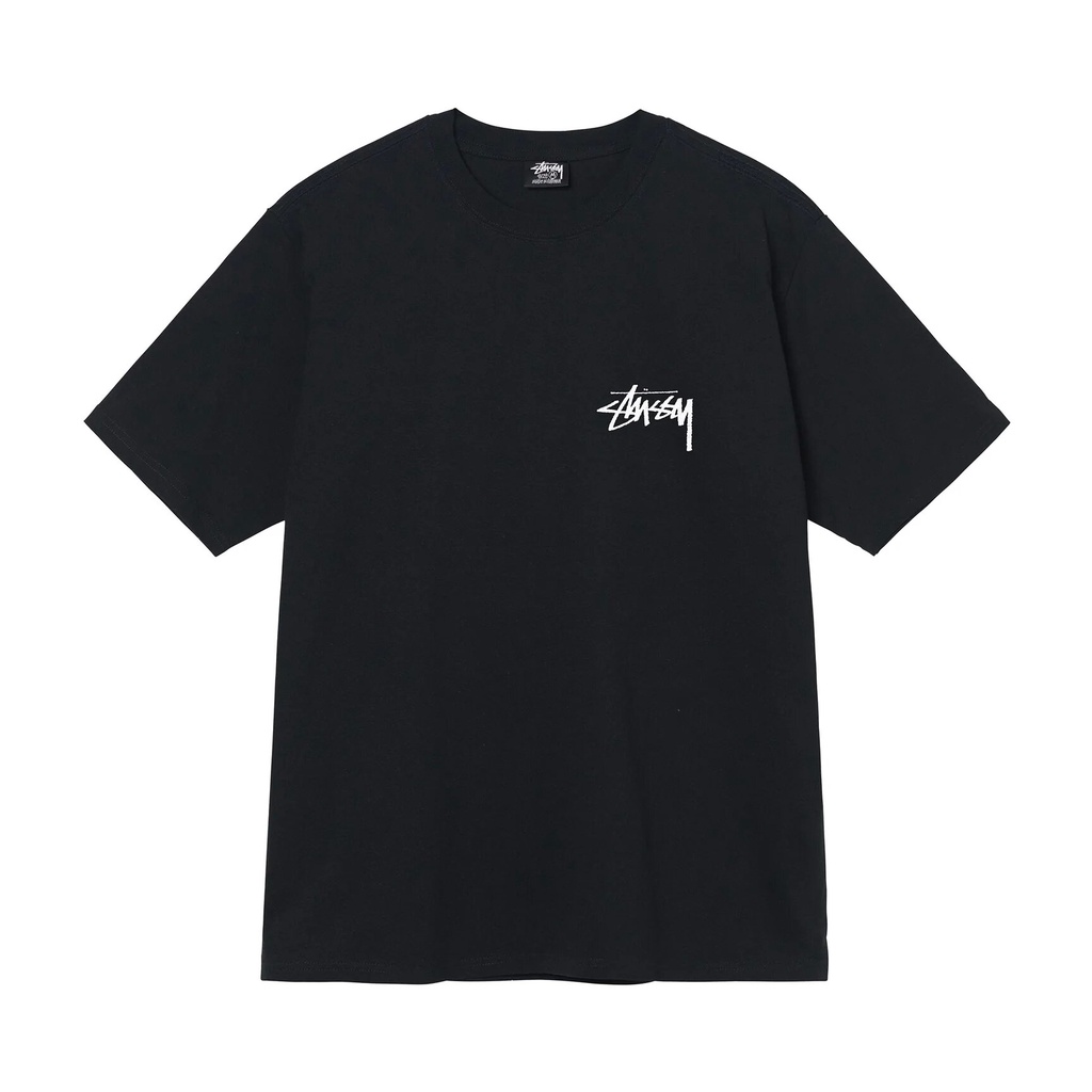 เสื้อยืดพิมพ์ลายแฟชั่น-stussy-เสื้อยืด-พิมพ์ลายดอกไม้-เรียบง่าย