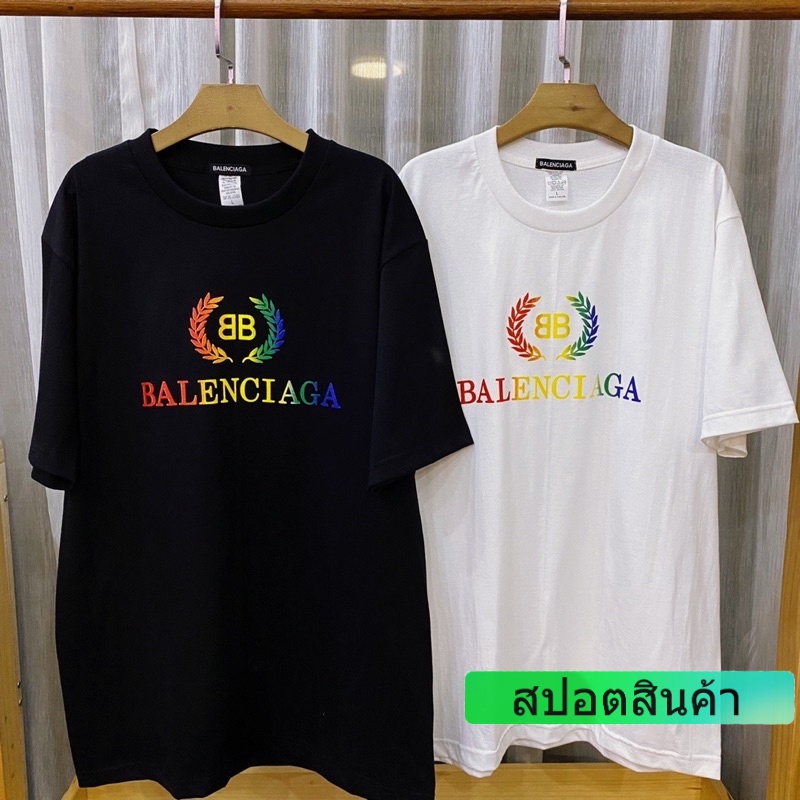 ขอแนะนำ-cod-เสื้อยืดแขนสั้น-บาเลนน-โลโก้รุ้ง-comeing-club