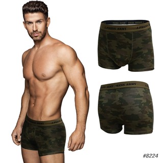 สินค้า J.Press กางเกงชั้นในชาย ขาสั้น ทรงทรั้งค์ รุ่น 8224 (Camoflague Trunk) จำนวน 1 ตัว/แพ็ค