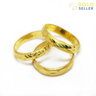 ภาพหน้าปกสินค้าGoldseller แหวนทอง แกะลาย 1 กรัม  ทองคำแท้ 96.5% คละลาย ซึ่งคุณอาจชอบราคาและรีวิวของสินค้านี้