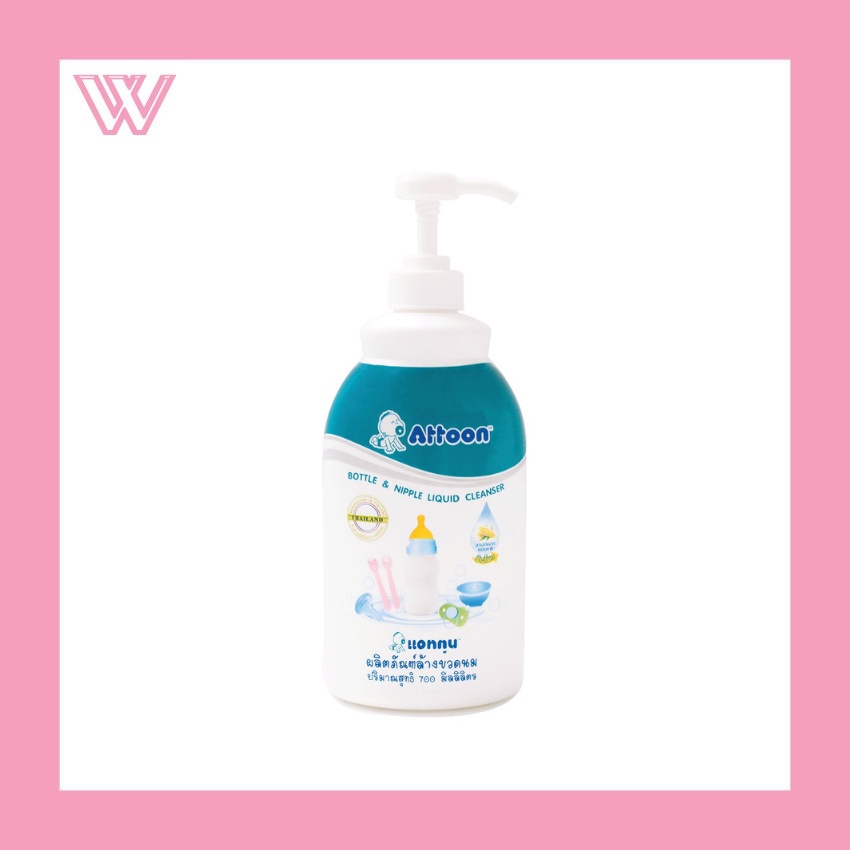 Attoon น้ำยาล้างขวดนมหัวปั๊ม 700 ml. | Shopee Thailand