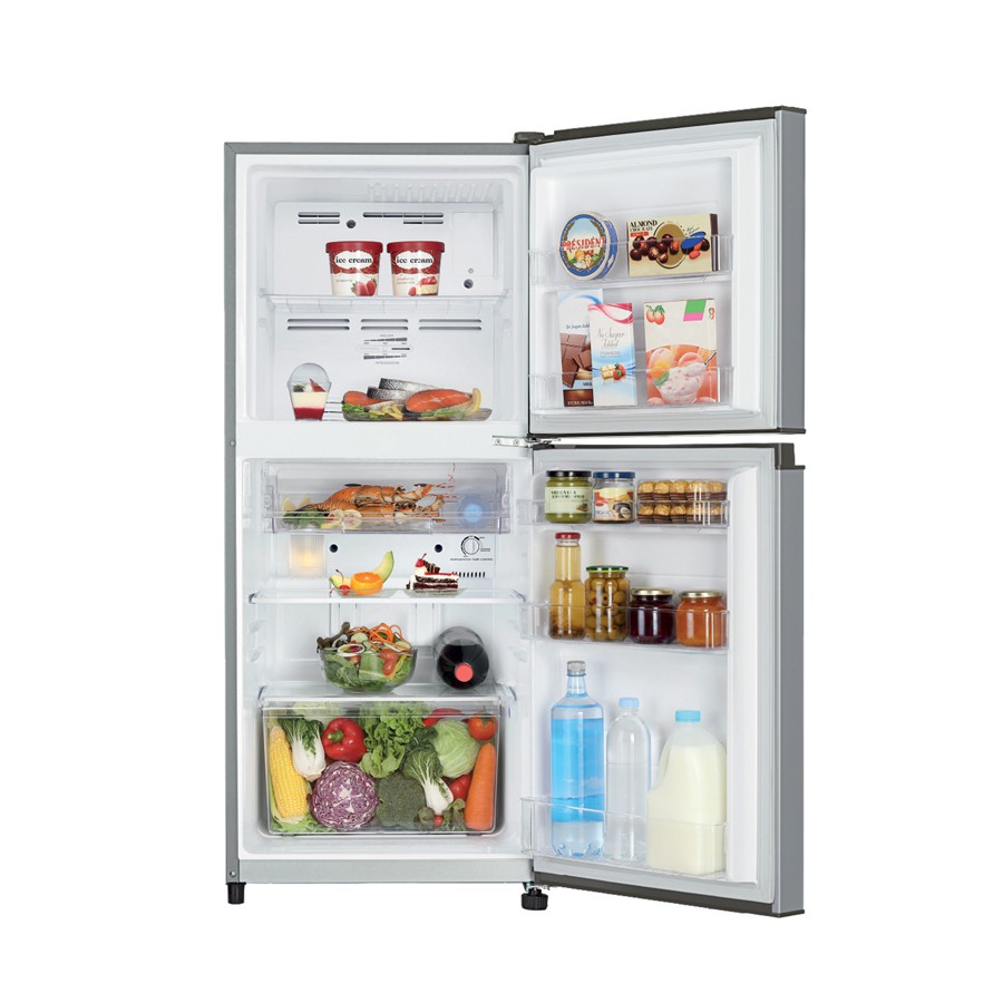 ภาพสินค้าToshiba ตู้เย็น 6.4 คิว ตู้เย็น 2 ประตู รุ่น GR-B22KP SS สีเงิน/ BG สีเทาดำ No frost จากร้าน melcentermax บน Shopee ภาพที่ 3