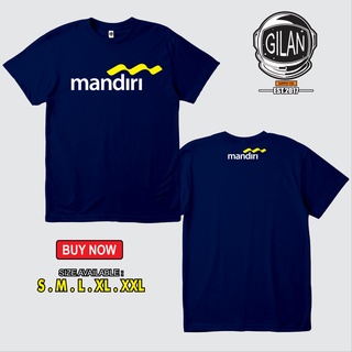 เสื้อยืดเด็กผช - บ้าธนาคารธนาคารMANDIRIเสื้อยืดธนาคารมืออาชีพเสื้อยืด