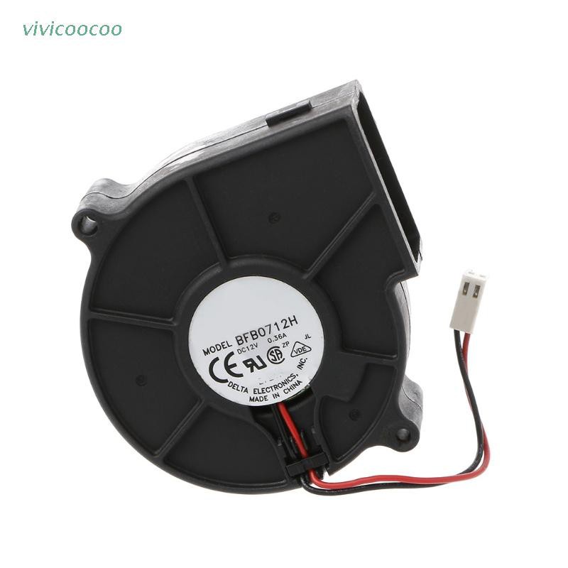 Vivi พัดลมระบายความร้อนสําหรับ Delta Bfb0712H 7530 Dc 12V 0.36A ...