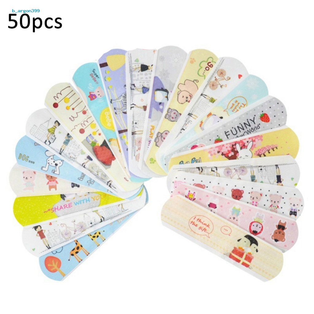 ne-10-20-50pcs-waterproof-cute-cartoon-animal-woundplast-band-aid-emergency-tools