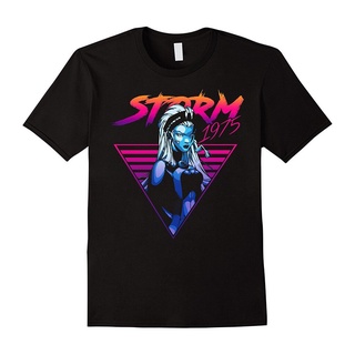 █♬♫♪♩ เสื้อยืดพิมพ์ลาย Marvel X-Men Storm 80s สไตล์วินเทจสําหรับผู้ชาย AUHU