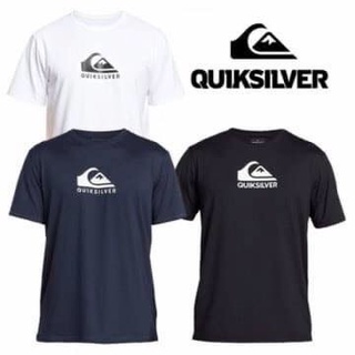 เสื้อ Quicksilver Mens Solid Streak Short Sleeve Upf 50 Surf T-Shirt