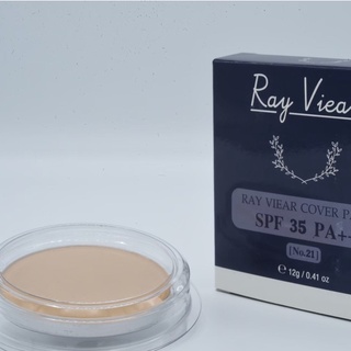 Ray Viear Cover Pact แป้งเรเวียร์ แป้งเนื้อละเอียดจากเกาหลี