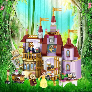 Belles Princess Magic Castle บล็อคตัวต่อ รูปปราสาทเจ้าหญิง 41067 383 ชิ้น สําหรับเด็ก