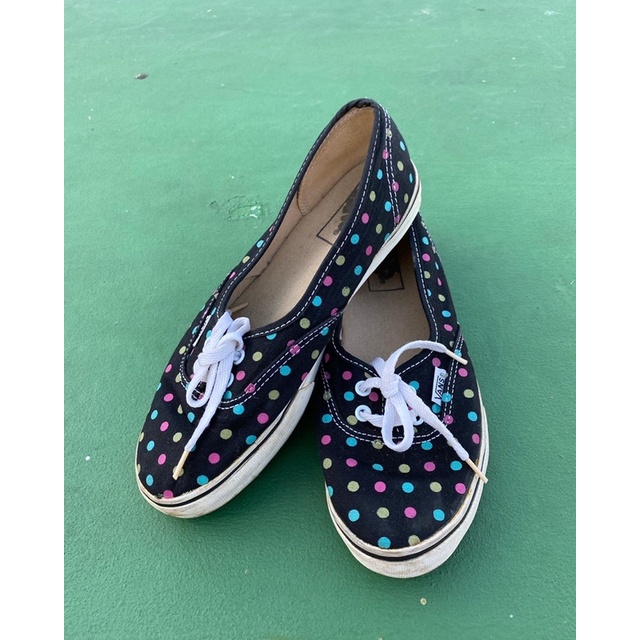 used-vans-size-6-us-ไซส์39-ลายจุดมุ้งมิ้ง