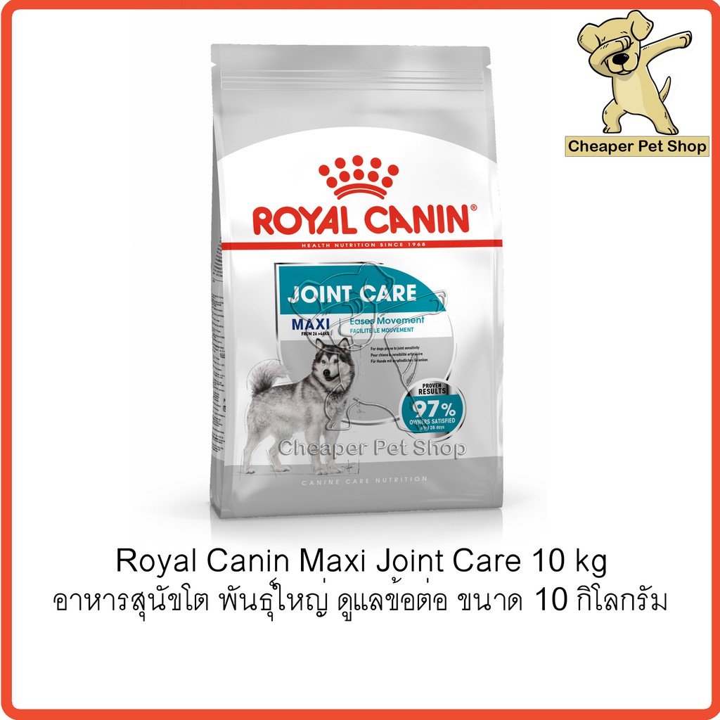 cheaper-royal-canin-maxi-joint-care-10kg-โรยัลคานิน-อาหารสุนัขโต-ดูแลและบำรุงข้อต่อ-ขนาด-10-กิโลกรัม