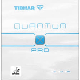 ภาพขนาดย่อของภาพหน้าปกสินค้ายางปิงปอง Tibhar Quantum x pro สีฟ้า ฟองน้ำMax จากร้าน u_space บน Shopee ภาพที่ 1
