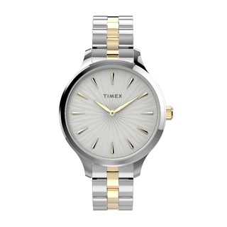 Timex TW2V06500 Peyton นาฬิกาข้อมือผู้หญิง สายสแตนเลส Two-Tone
