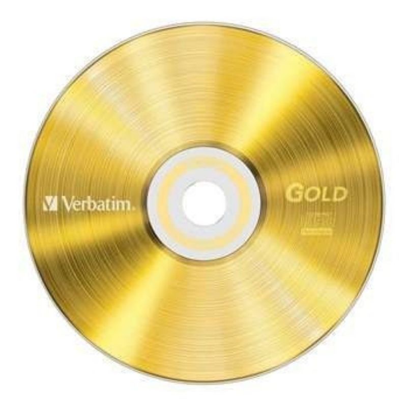 verbatim-แผ่นสีทอง-cd-r-52x-700mb-แพ็ค50แผ่น