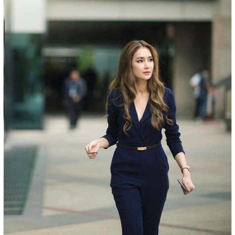 ticha-jumpsuit-ชุดขายาวดูดีมีความเรียบหรูดีไซน์ดูดีไฮโซมากๆ