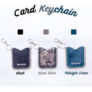 CrabBrand พวงกุญแจซองใส่บัตร Cardholder Keychian