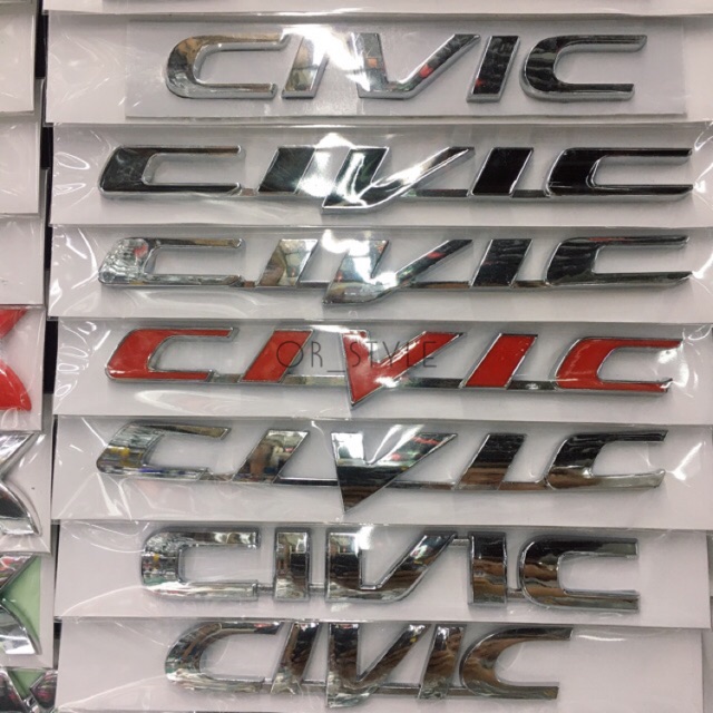 ภาพหน้าปกสินค้าโลโก้ CIVIC 1996-2023 จากร้าน or_style บน Shopee