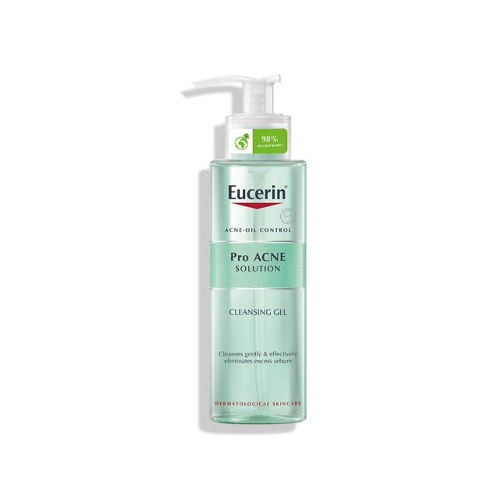 eucerin-pro-acne-solution-cleansing-gel-ผลิตภัณฑ์ทำความสะอาดผิวหน้าเพื่อลดปัญหาสิว