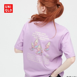 [S-5XL] Uniqlo UT เสื้อยืดแขนสั้น พิมพ์ลายดิสนีย์ สําหรับผู้หญิง