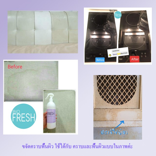 biofresh-set-6-ทำความสะอาดครบเซท-คราบน้ำ-เคลือบกระจก-กำจัดเชื้อรา-ทำความสะอาดคราบสกปรก