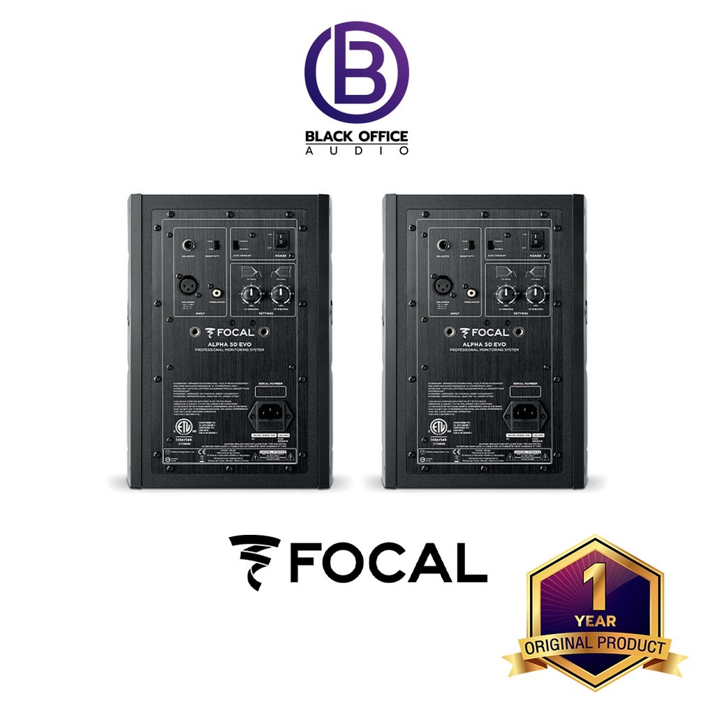 focal-alpha-50-evo-pair-ลำโพงทำเพลง-ลำโพงมอนิเตอร์-มิกซ์เพลง-monitor-speaker-blackofficeaudio