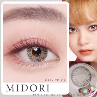 (COD)คอนแทคเลนส์ Contactlens สายธรรมชาติ รุ่น Midori สายตา+ปกติ Prettydoll 0.00 ถึง - 6.00 เลนส์นิ่มใส่สบายตา แถมตลับ