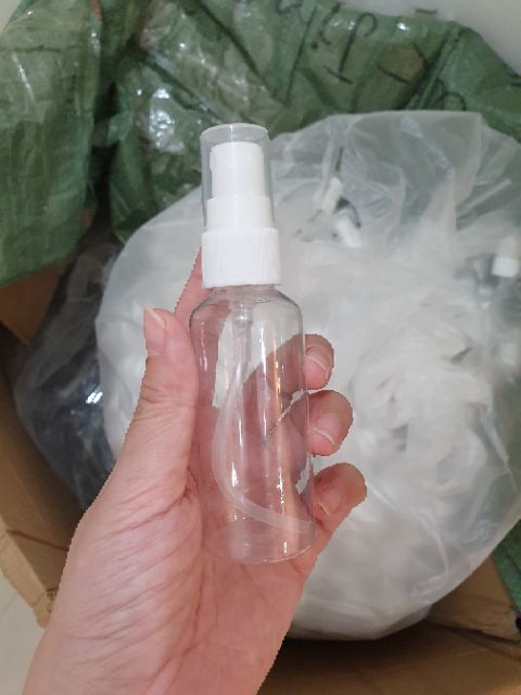 พร้อมส่งขวดสเปรย์เปล่าพลาสติกใสขนาด-50-มล-ถูกที่สุด-50ml-clear-spray-bottles