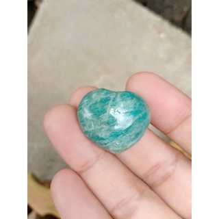 Amazonite | แอมะซอไนต์ 🏞️ #9#heart เขียวอมฟ้า 🌳🌈