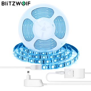 Blitzwolf® Bw-lt11 ชุดแถบไฟ LED RGBW ควบคุมผ่านแอพอัจฉริยะ 2 ม. 5 ม.
