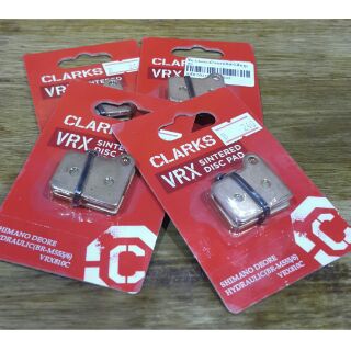 ผ้าเบรคดิสก์เสือภูเขา #CLARKS VRX SINTERED DISC PAD