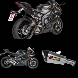 ท่อ Akrapovic Shorty Slip-On ตรงรุ่น Yamaha R6 2017 | Shopee Thailand