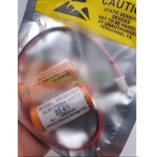 MR - BAT6V1 2 Cr17335a WK17 Mitsubishi M80ไดรฟ์ MR - 6 V แบตเตอรี่   สินค้าคุณภาพ