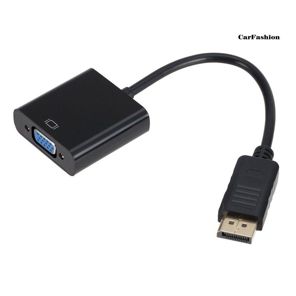 cfa-displayport-dp-male-to-vga-female-อะแดปเตอร์แปลงสายเคเบิ้ลสําหรับ-pc-โปรเจคเตอร์-tv