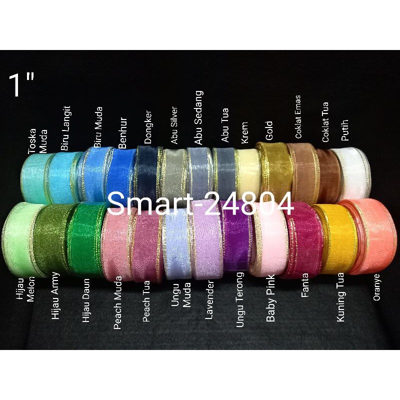 List Mas Organdy Ribbon 1