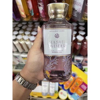 BATH & BODY WORKS Sea Salt & Lavender Shower Gel 295ml. ของแท้