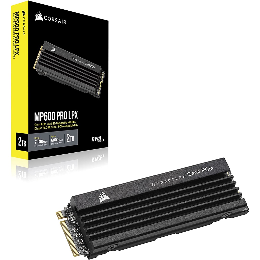 พร้อมส่ง SSD CORSAIR MP600 Elite PRO LPX 1TB 2TB PCIe Gen4 x4 NVMe