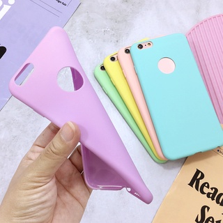 เคส Samsung A01 M31 S9+ S10+ Note 5 Note 8 เคสนิ่มเคสพาสเทล ซิลิโคนนิ่มสีพาสเทล