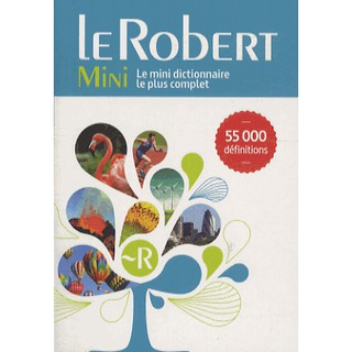 DKTODAY หนังสือ LE ROBERT MINI DICTIONNAIRE LE PLUS COMPLET (2014)  ภาษาฝรั่งเศส **สภาพปานกลาง ลดราคาพิเศษ**