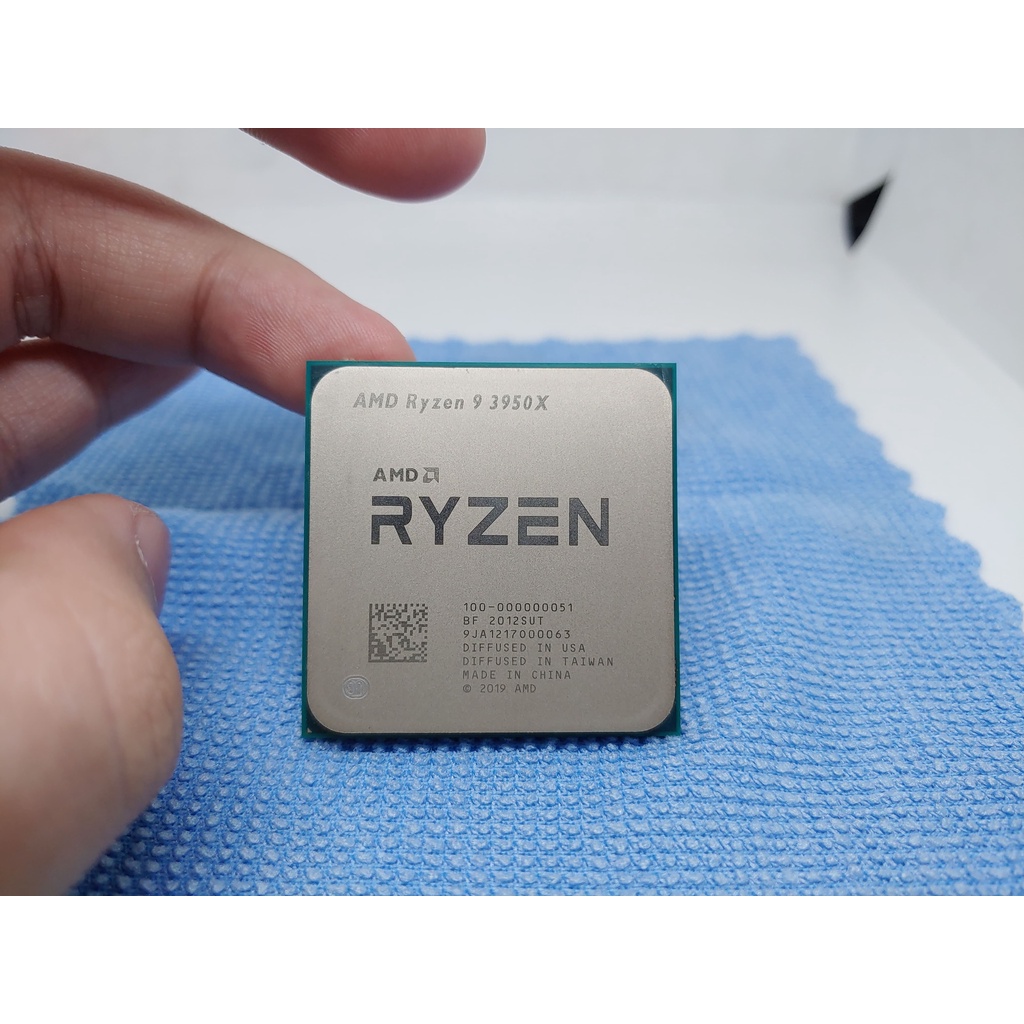 AMD Ryzen 9 3950X 16 Core / 32 Thread สินค้ามือสอง ใช้งานปกติ สภาพดี ...