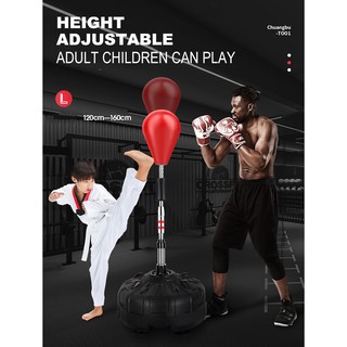 🥊🥊reflex ball เป้าล่อซ้อมมวย ชกมวย เป้าชกมวยตั้งพื้น อุปกรณ์ฝึกซ้อมมวยในบ้าน บริหารกล้ามเนื้อทุกส่วนของร่างกาย