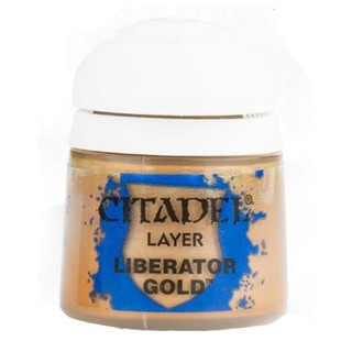 Citadel : LAYER: LIBERATOR GOLD (12ML) สีอะคริลิคสำหรับทาโมเดล