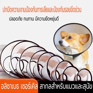 🐶คอลล่าร์ คอลล่า ปลอกคอกันเลีย พลาสติก คอลล่าแมว ปลอกคอหมา ปลอกคอแมว Pet Collar🐱